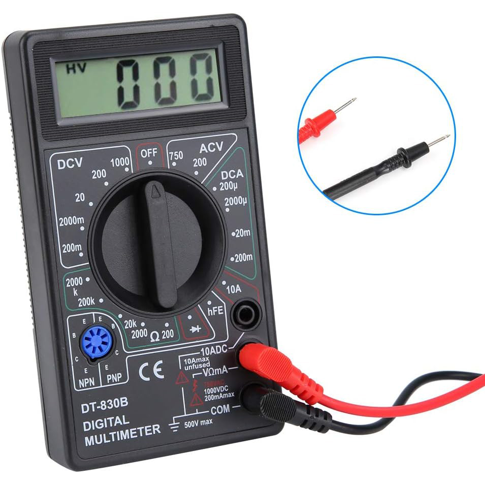 Digitale multimeter, DT-830B M - Multimeter Digital recensie en prijs