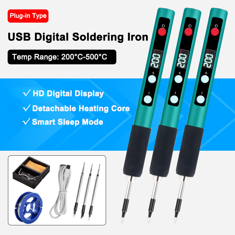 Draagbare mini USB Type-C digi - Diy Electronics Bench recensie en prijs