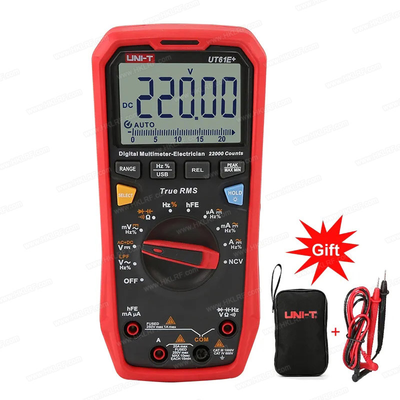 True RMS AC DC-spanningstester - Multimeter Digital recensie en prijs