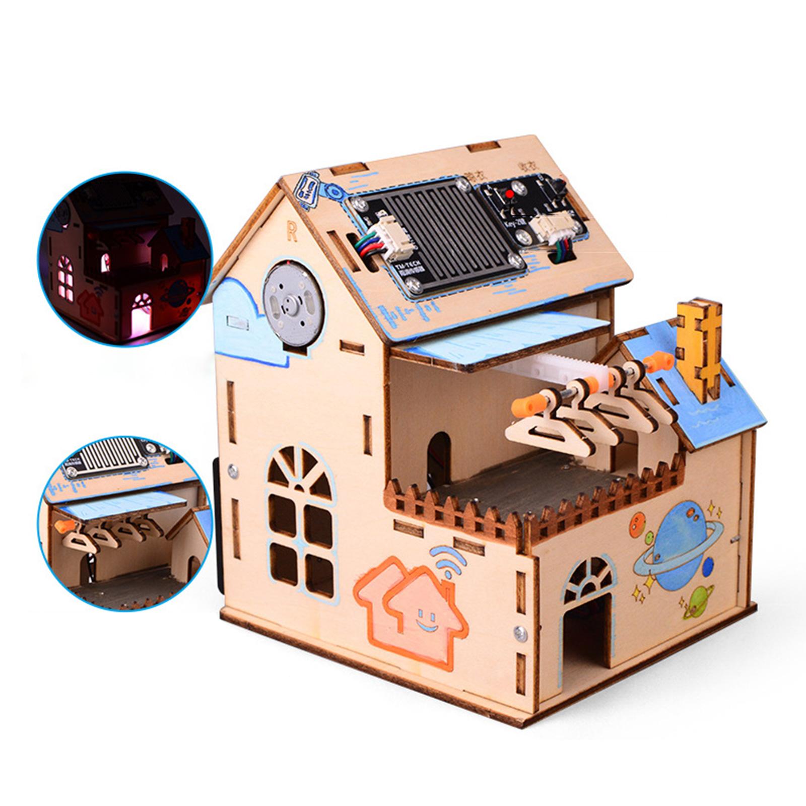 DIY-huis met slimme wasdroogre - Diy Electronics Rack recensie en prijs
