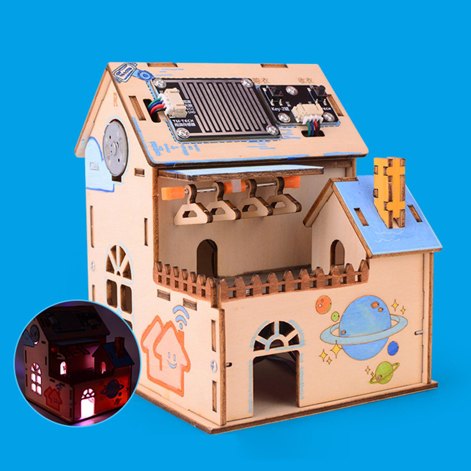 DIY-huis met slimme wasdroogre - Diy Electronics Rack recensie en prijs